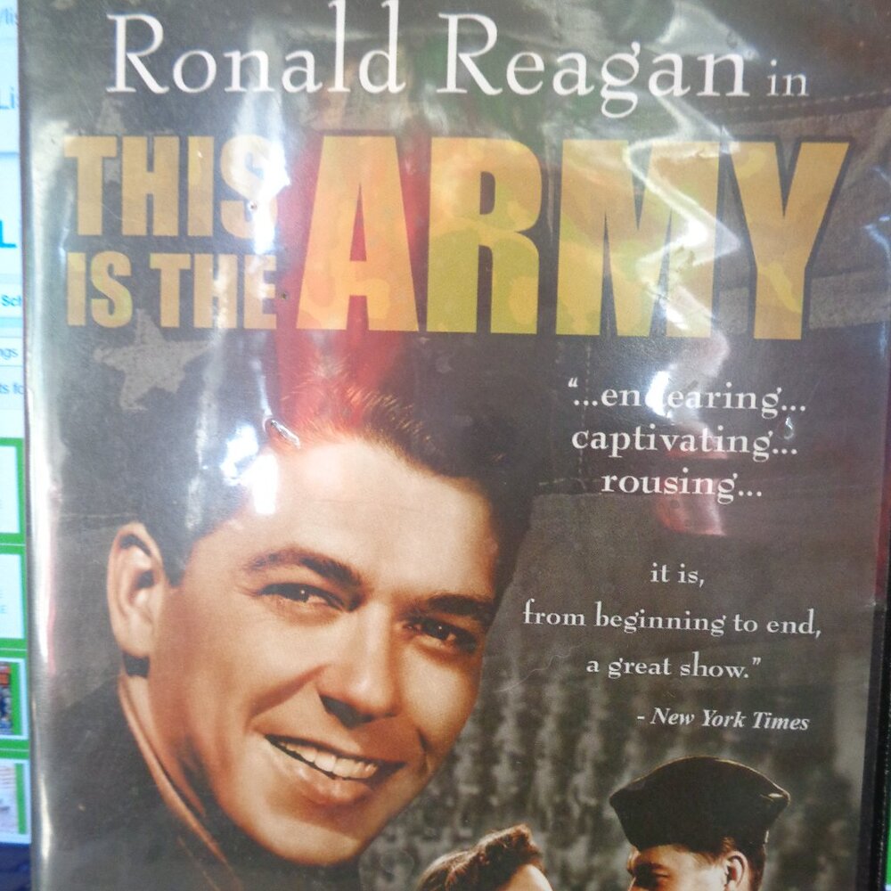This is the Army DVD Ronald Reagan